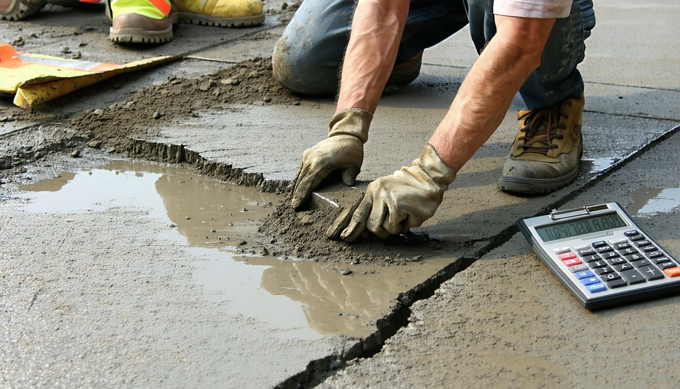 concrete sidewalk repair cost