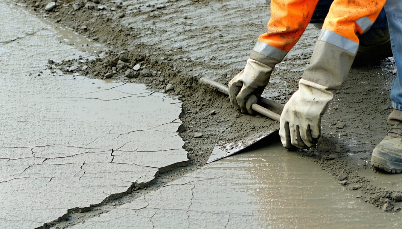 repair sidewalk concrete