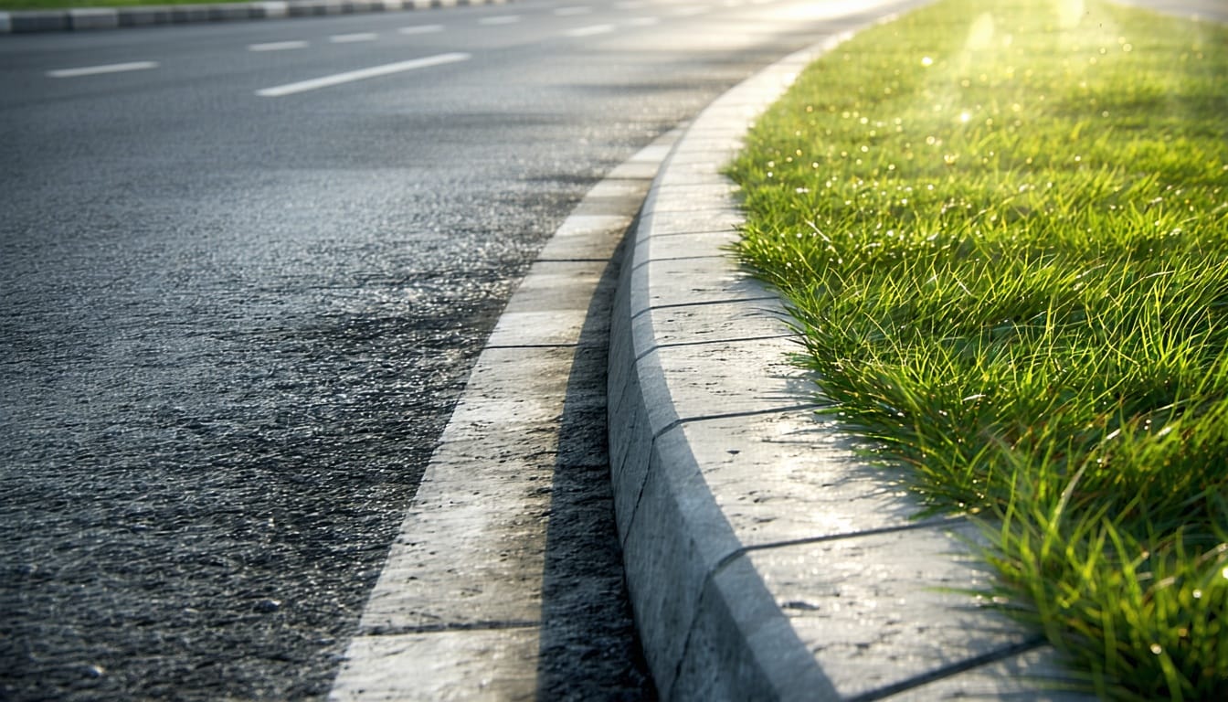 concrete curbs